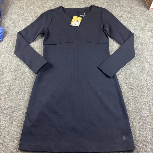 ROYAL ROBBINS Women’s Naval Blue Standard Fit Geneva Ponte Dress NWT Size: XS - Picture 1 of 11